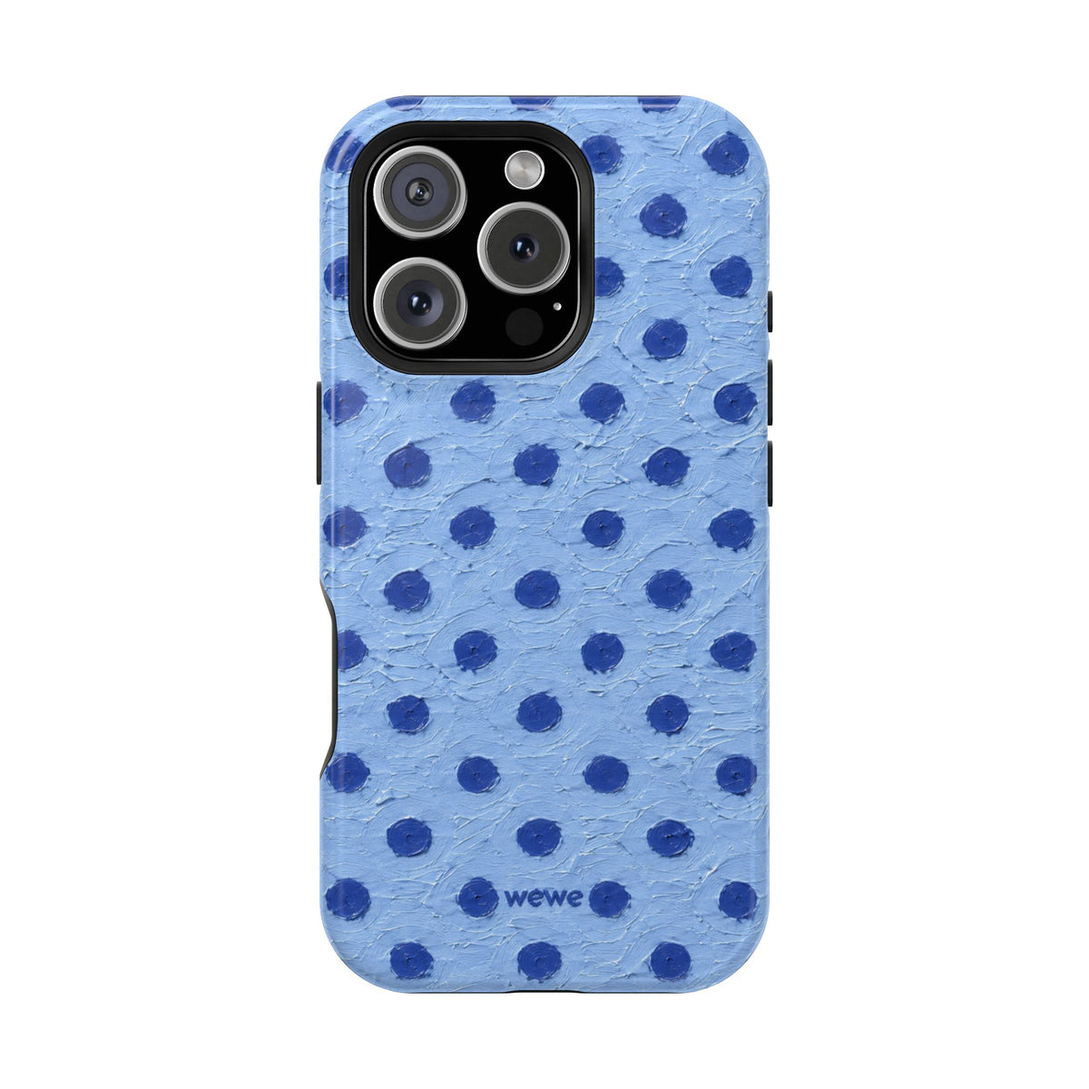 Copy of Blue polka dots phone case | Magnetic impact-resistant case