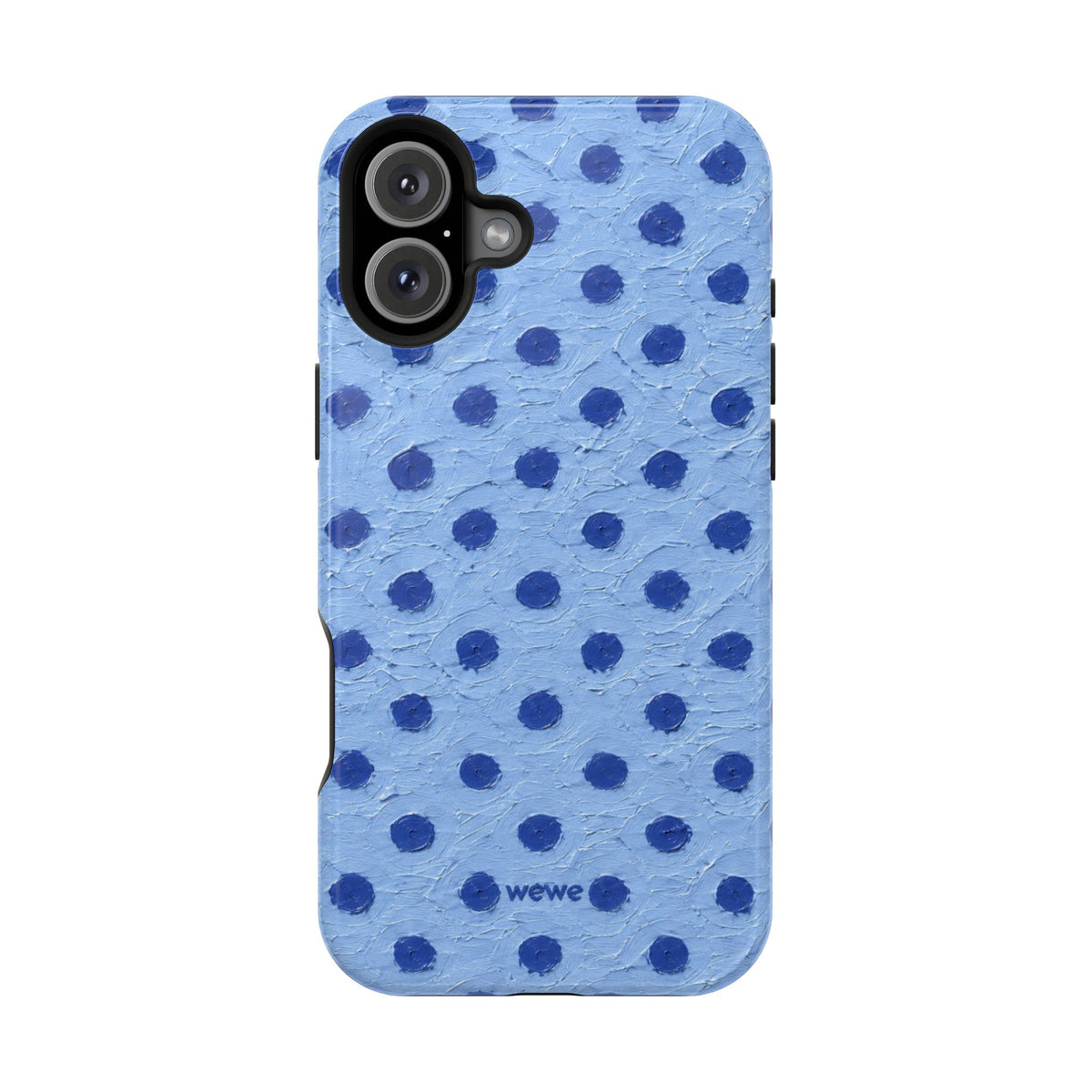 Copy of Blue polka dots phone case | Magnetic impact-resistant case