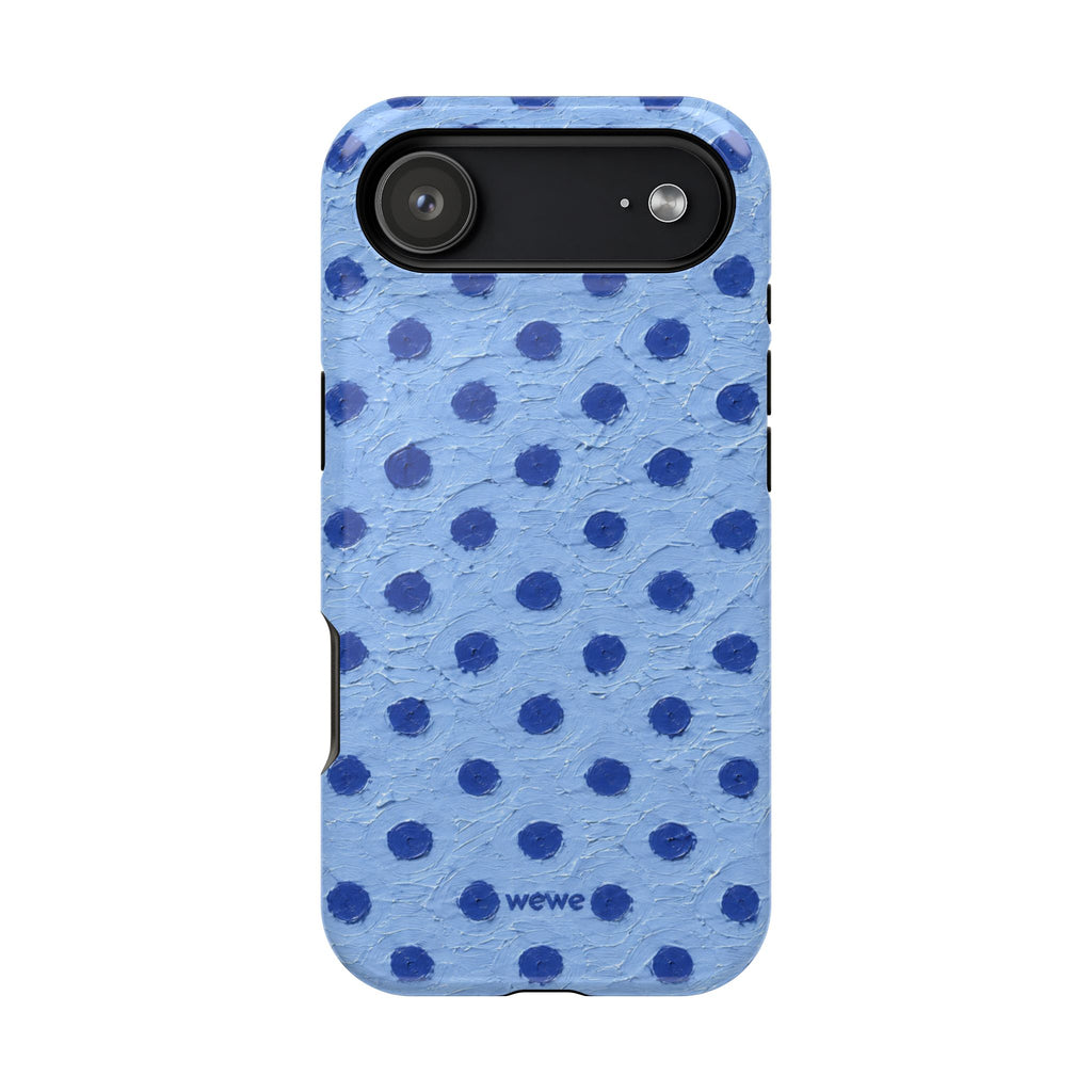 Copy of Blue polka dots phone case | Magnetic impact-resistant case