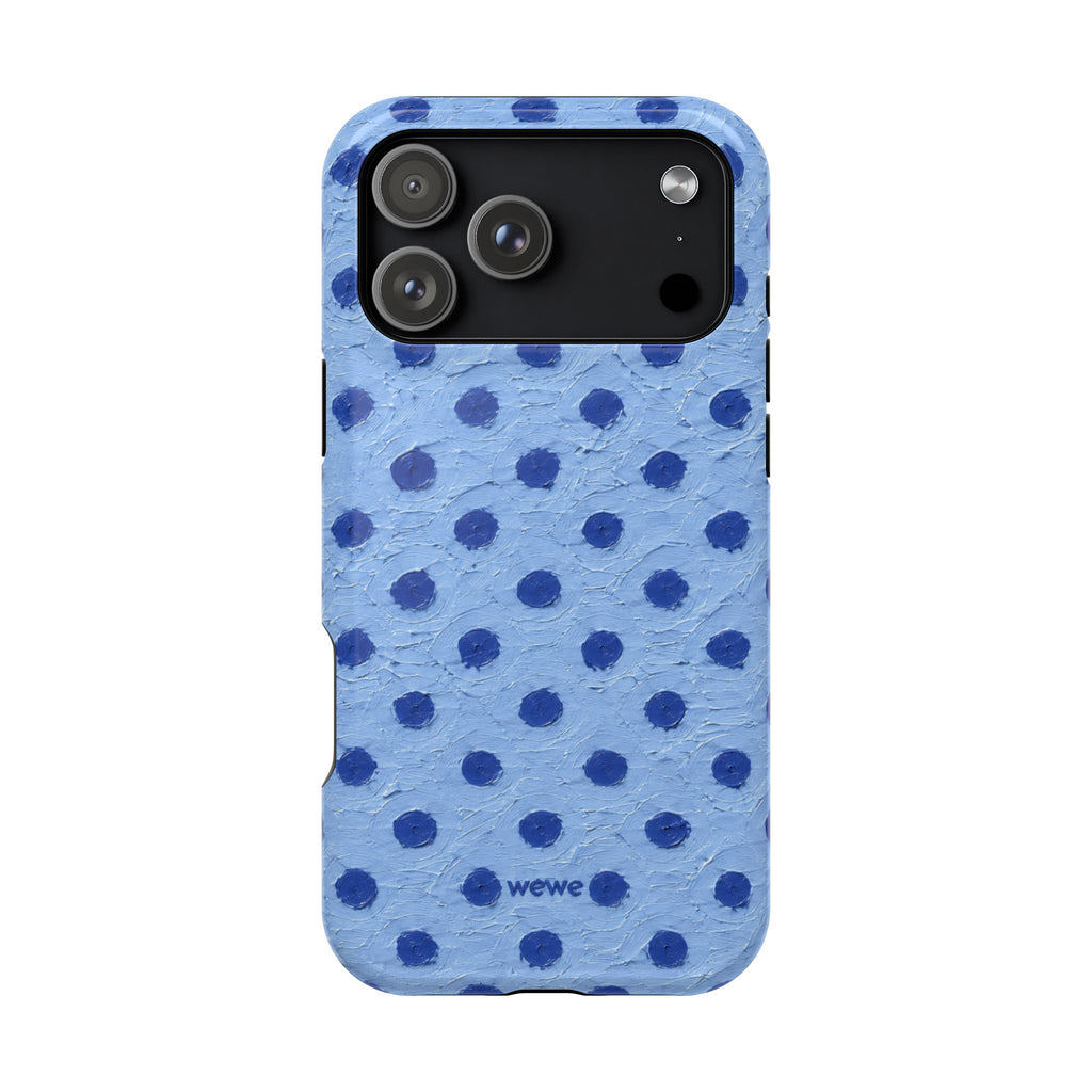 Copy of Blue polka dots phone case | Magnetic impact-resistant case