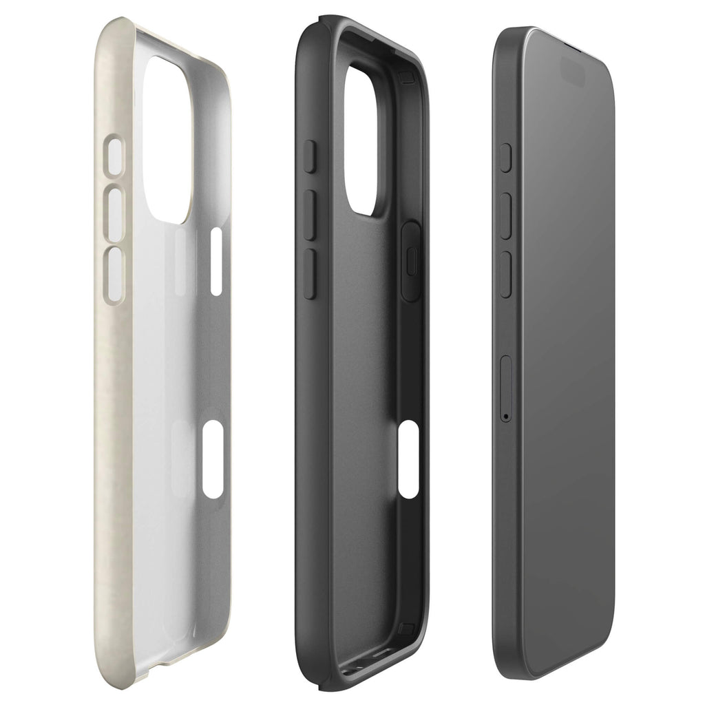 Calm Surface tough iphone case 16 pro max minimal clean aesthetic smooth modern design case shockproof protection