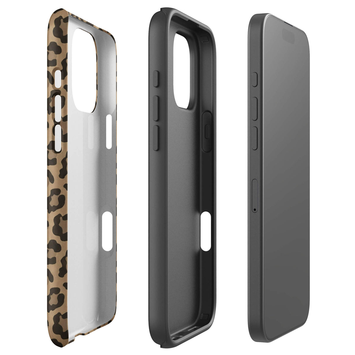 Caramel Leopard Print iPhone Case