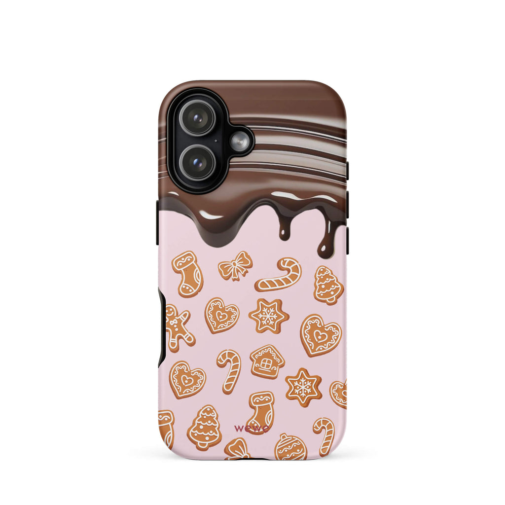 Custom chocolate cookie iphone case 17 casual moments.
