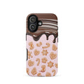Custom chocolate cookie iphone case 17 casual moments.