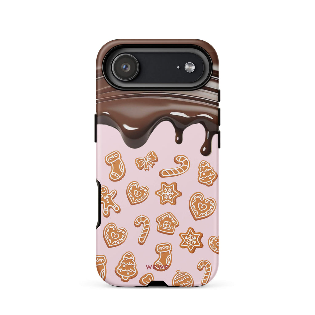 Custom chocolate cookie iphone case 17 air casual moments.