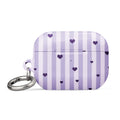 Custom purple heart airpods case pro gen2 romantic aesthetic.