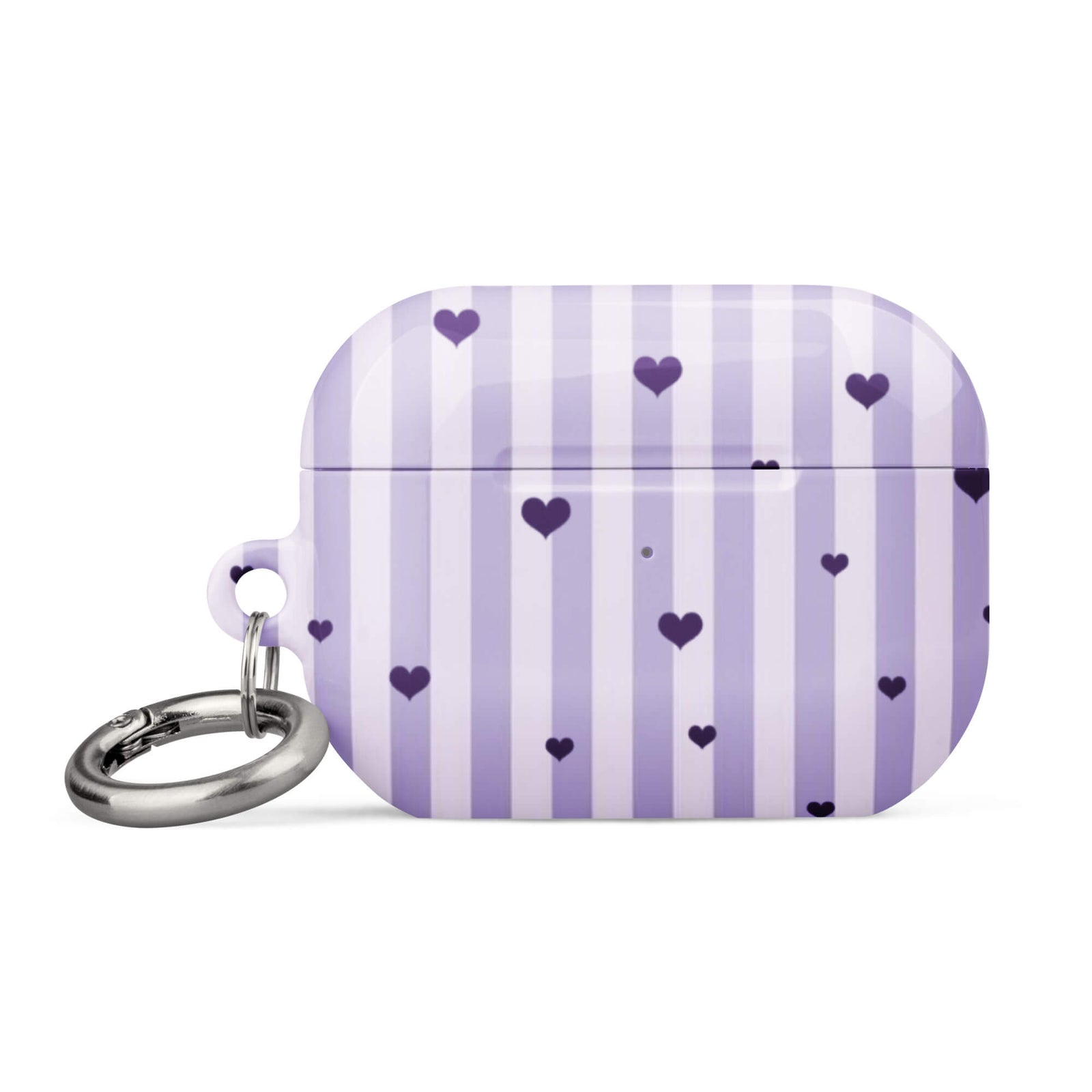 Custom purple heart airpods case pro gen2 romantic aesthetic.