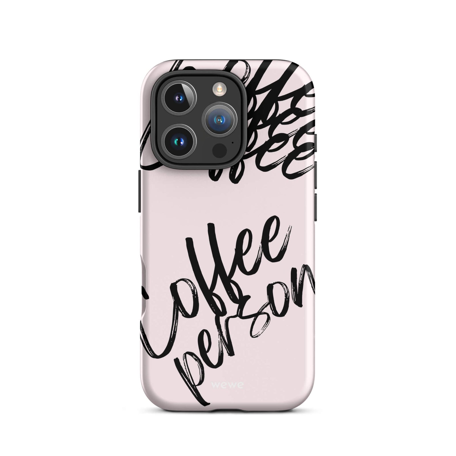 Custom coffee lover iphone case 16 pro cafe style.