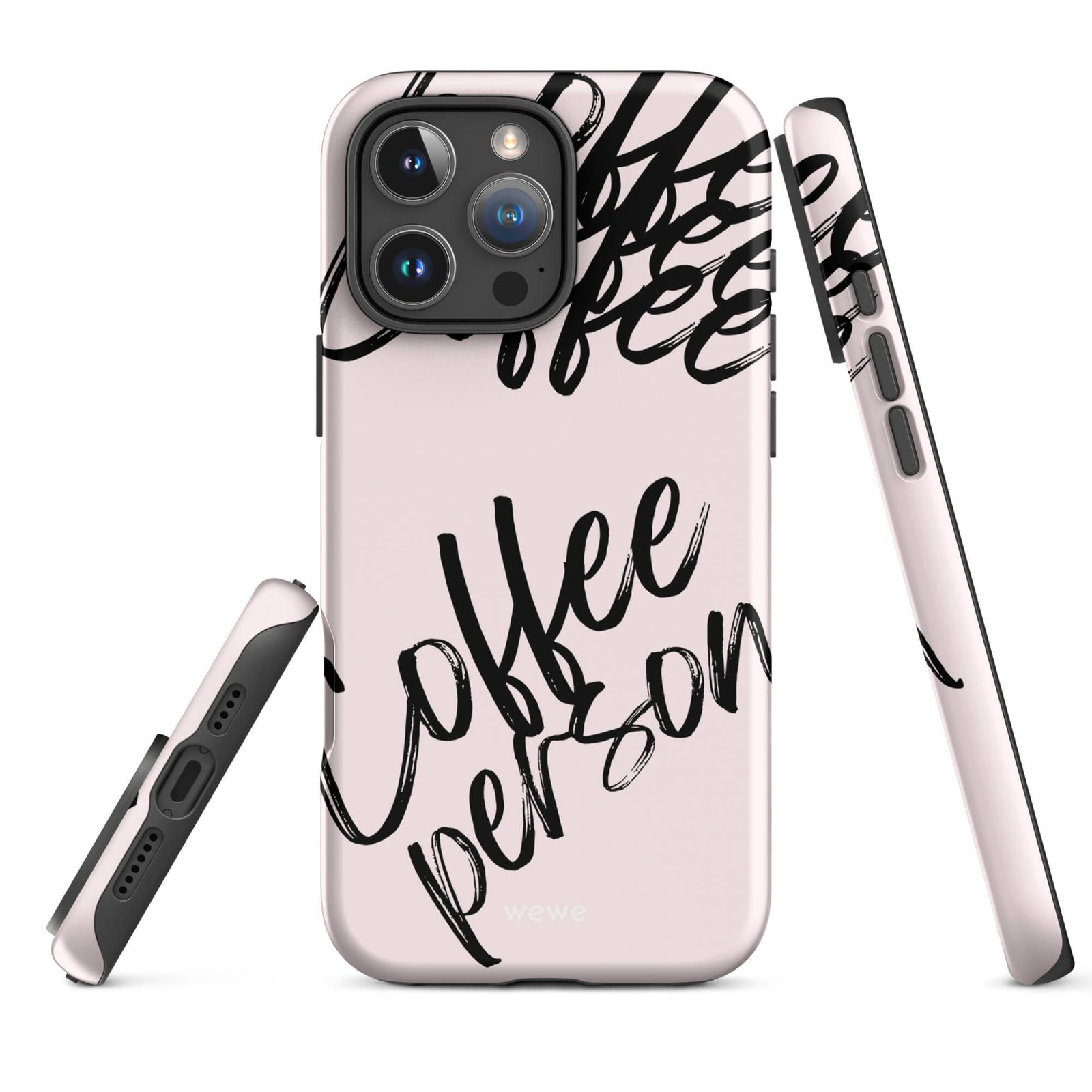 Custom coffee lover iphone case 16 pro max cafe style.