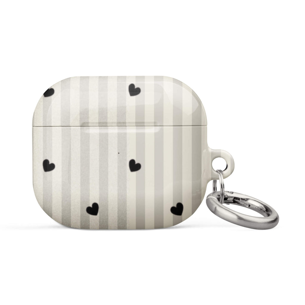 Custom charming heart airpods case 3rd generation slim fit.