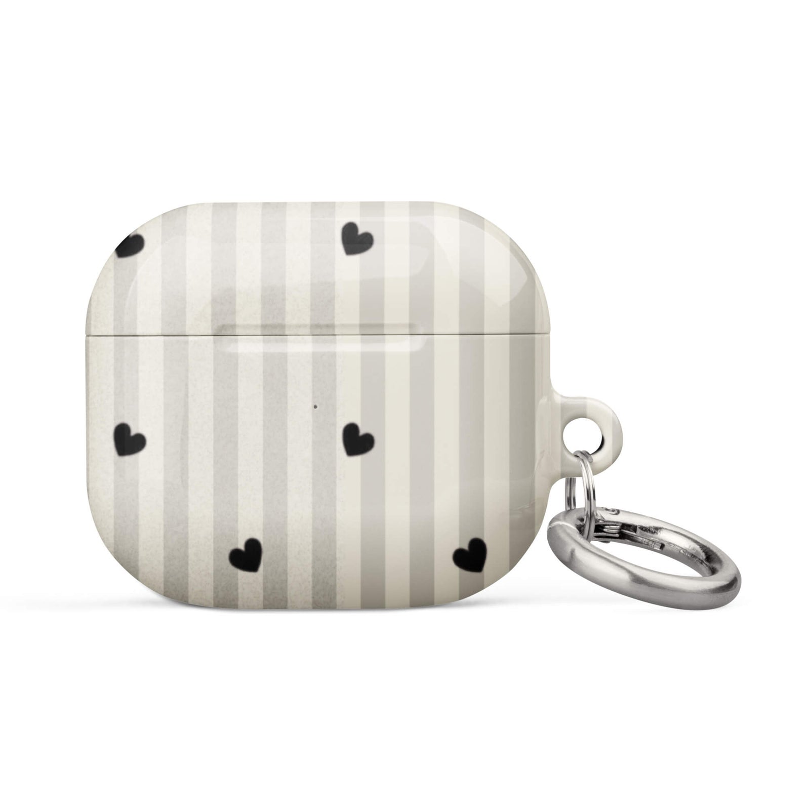 Custom charming heart airpods case 3rd generation slim fit.