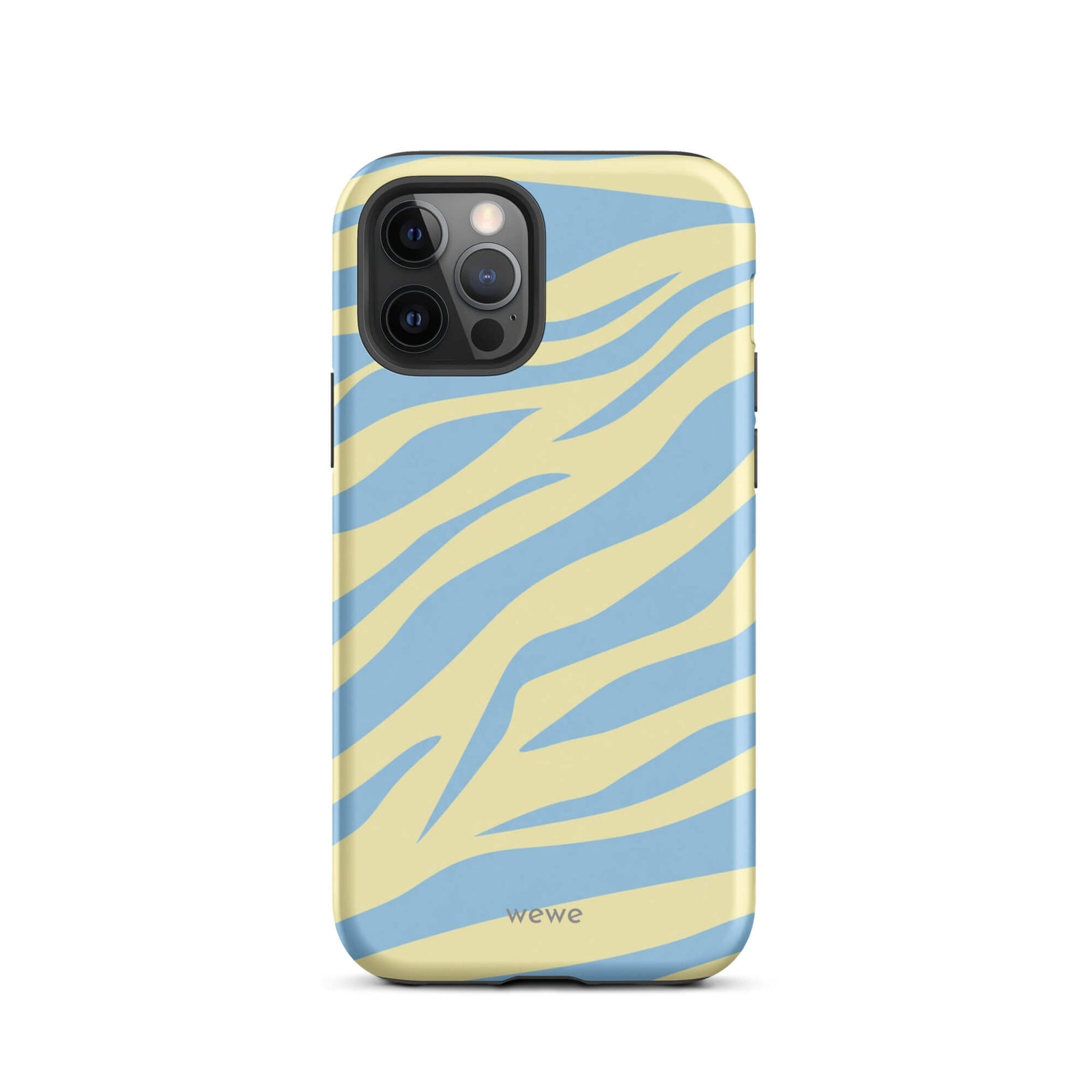 Lemon Sky Zebra iPhone 16 Pro Case