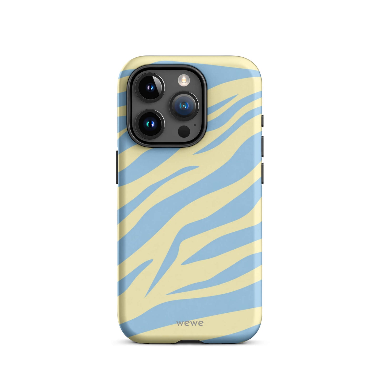 Lemon Sky Zebra iPhone 16 Pro Case