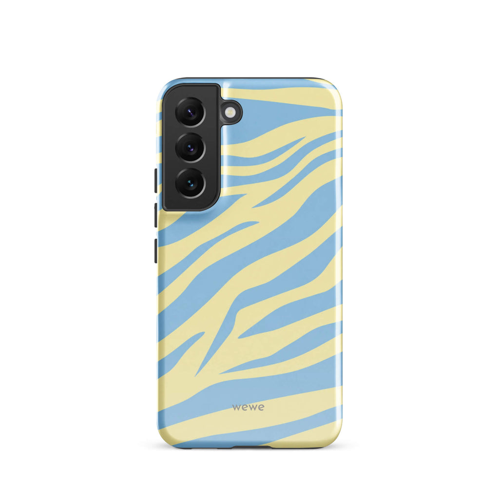 Lemon Sky Zebra iPhone 16 Pro Case