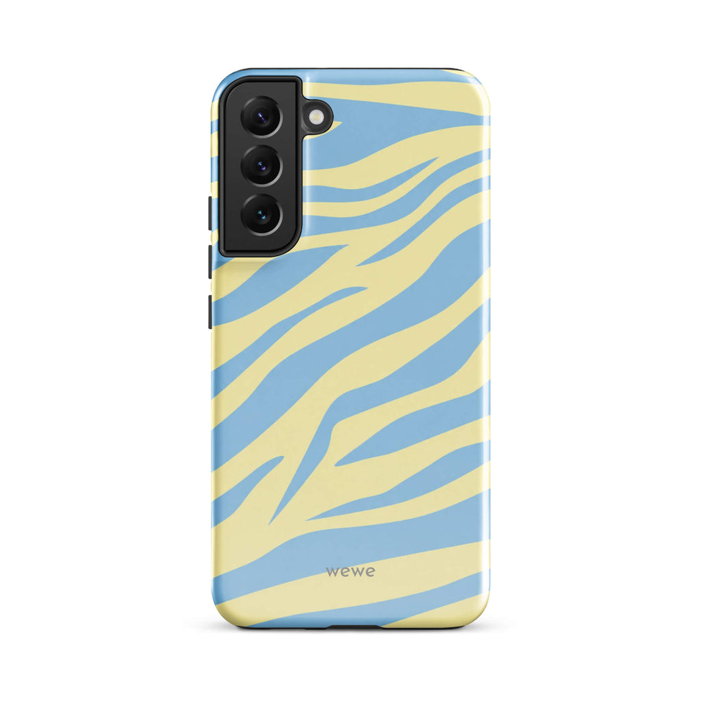 Lemon Sky Zebra iPhone 16 Pro Case