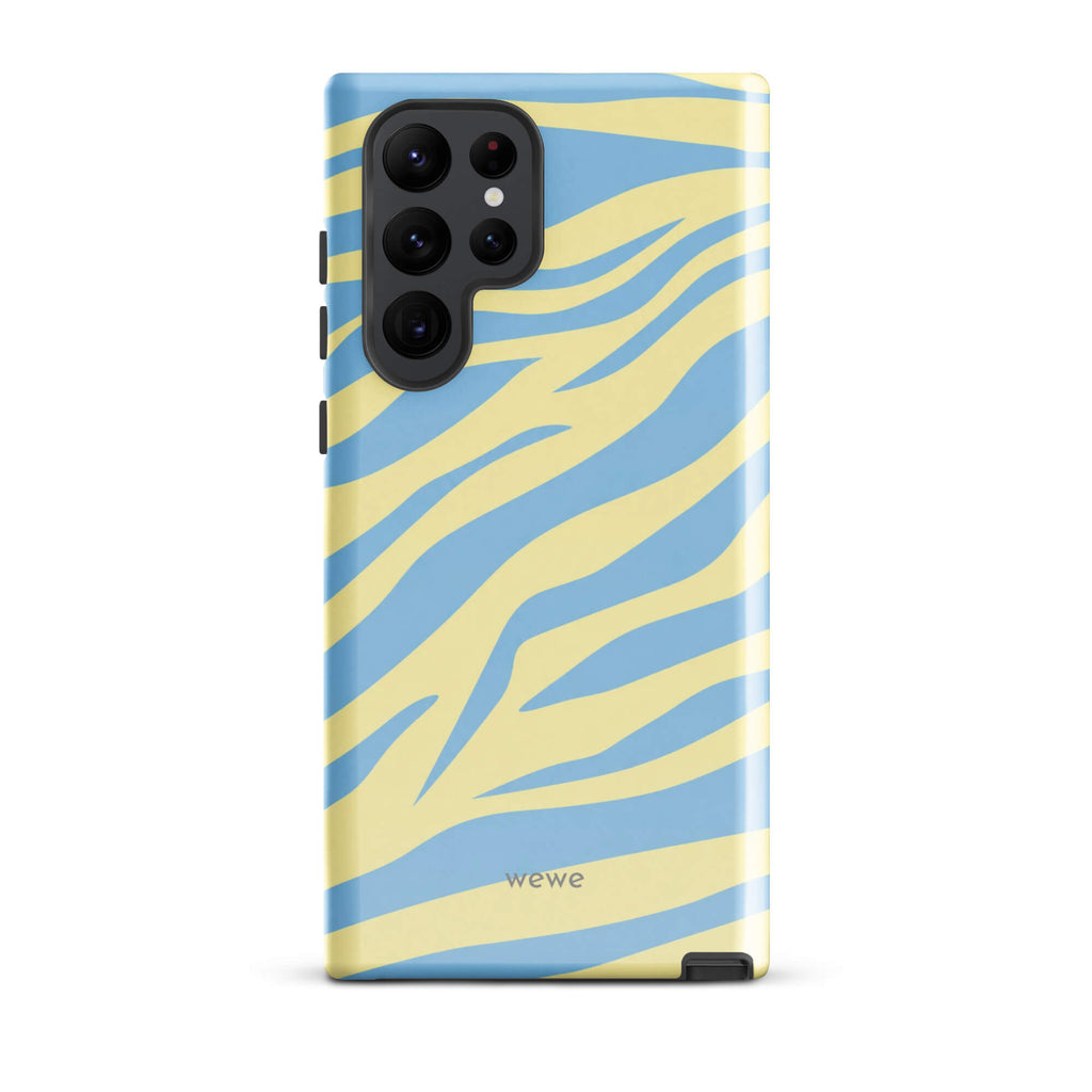 Lemon Sky Zebra iPhone 16 Pro Case