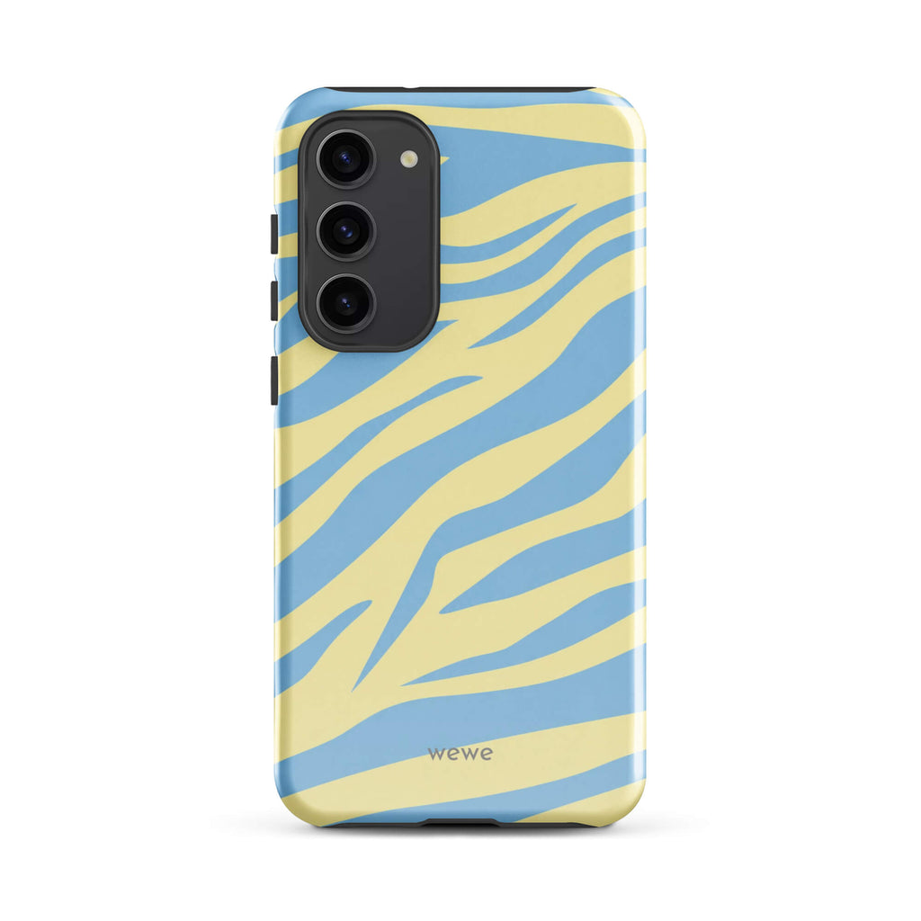 Lemon Sky Zebra iPhone 16 Pro Case
