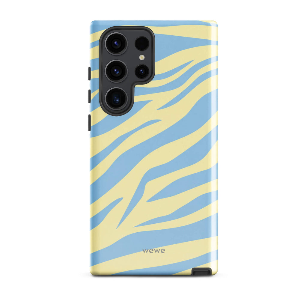 Lemon Sky Zebra iPhone 16 Pro Case