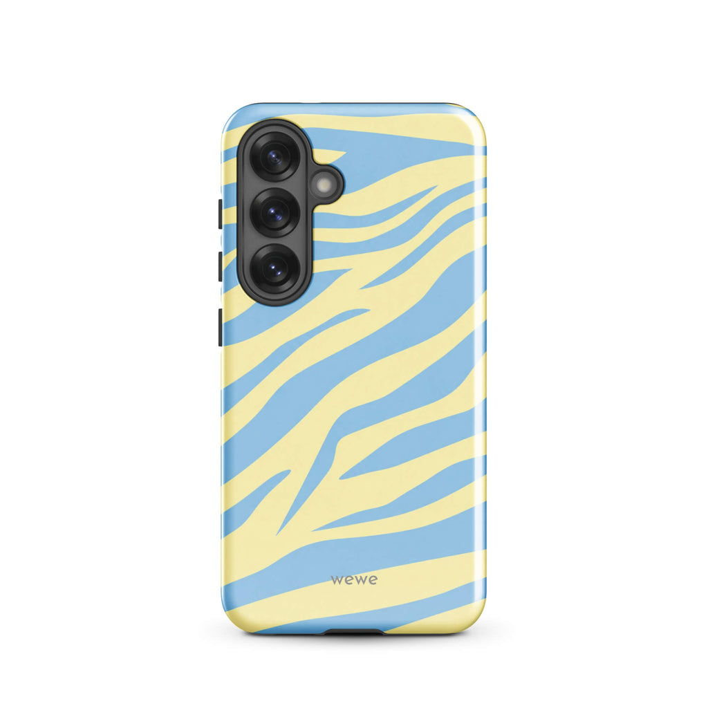 Lemon Sky Zebra iPhone 16 Pro Case