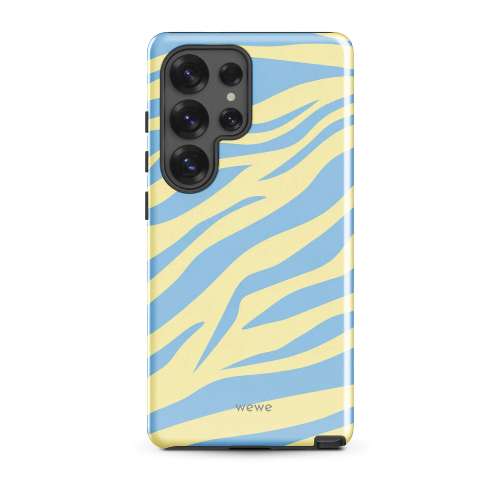 Lemon Sky Zebra iPhone 16 Pro Case
