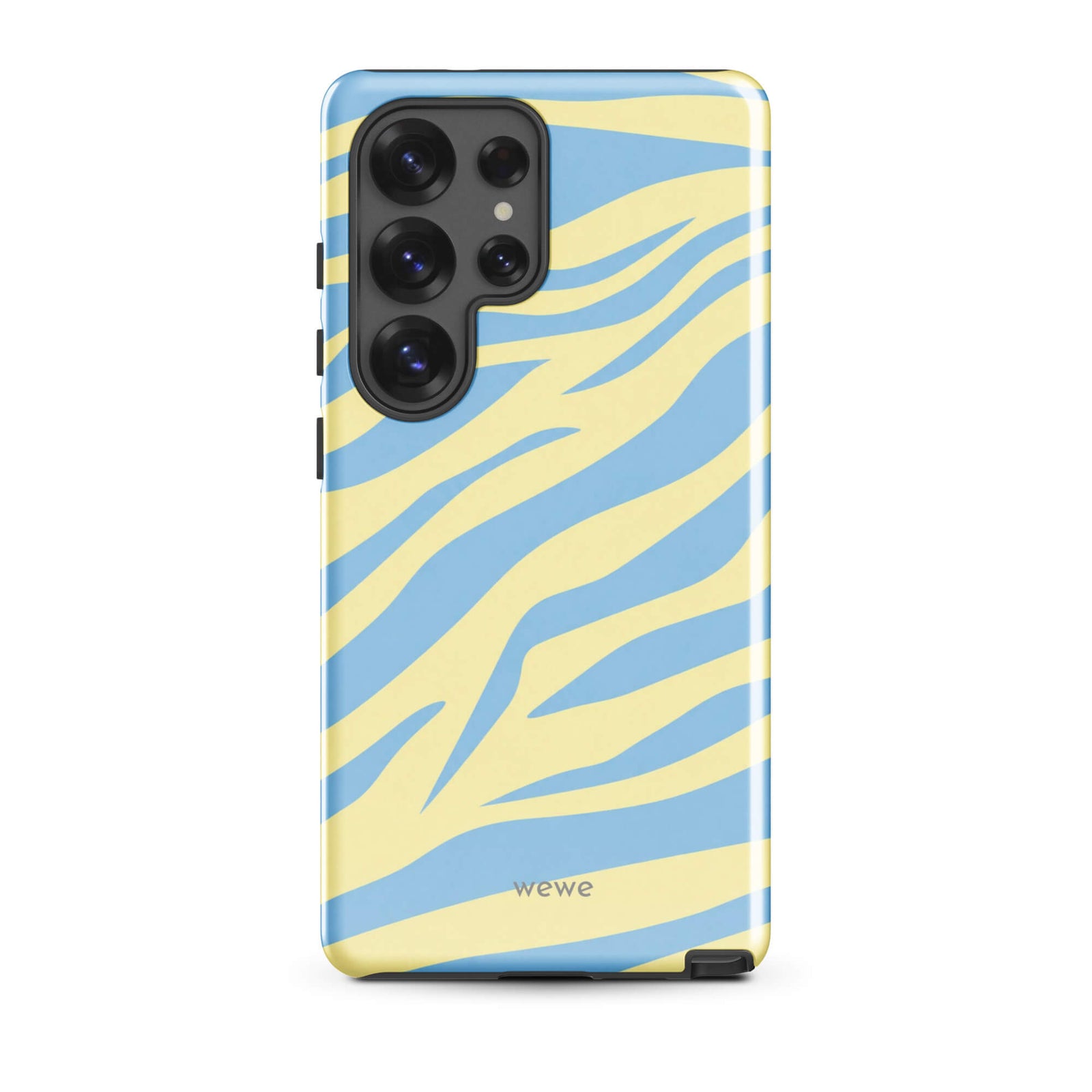 Lemon Sky Zebra iPhone 16 Pro Case