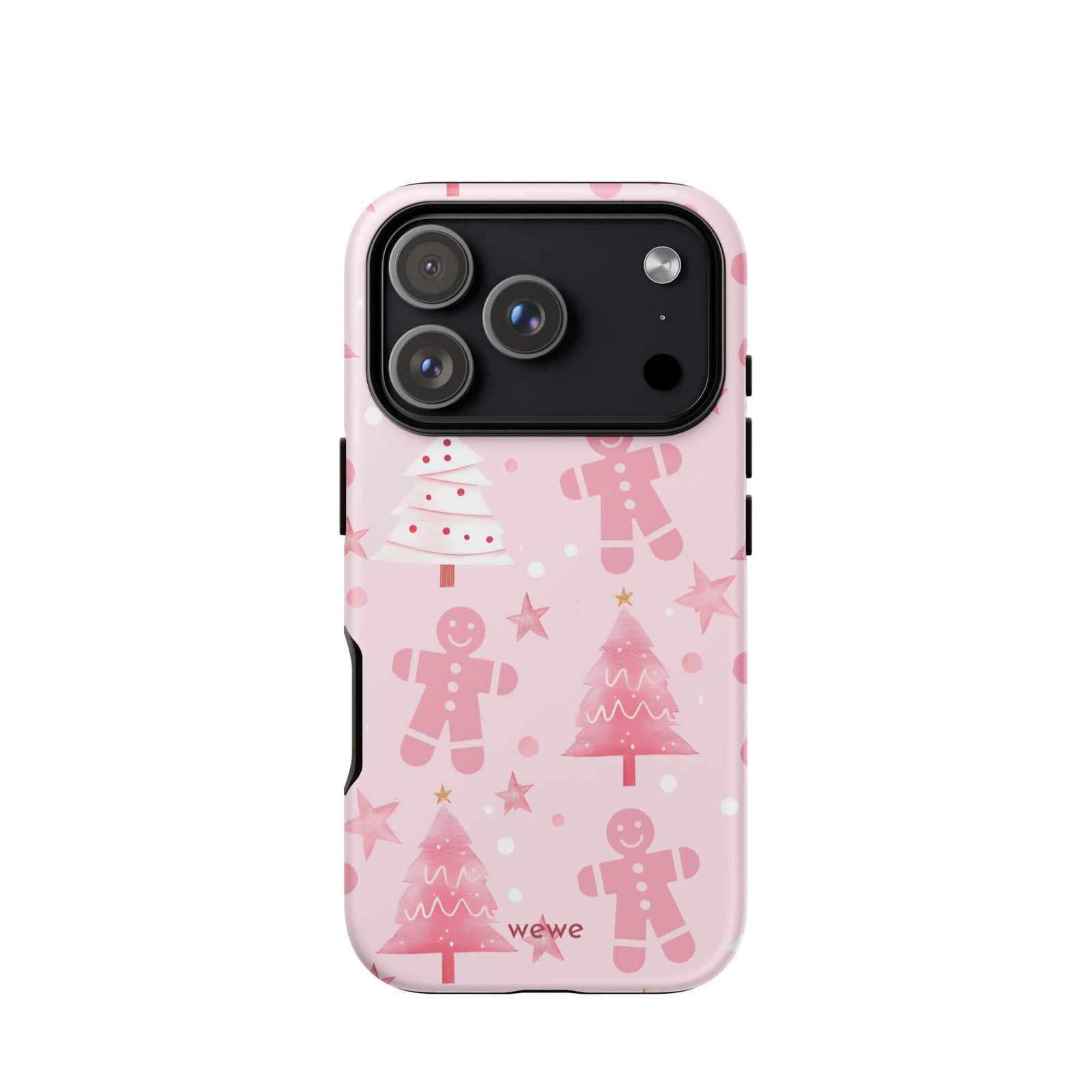 Custom warm gingerbread iphone case 17 pro cute and sweet design.