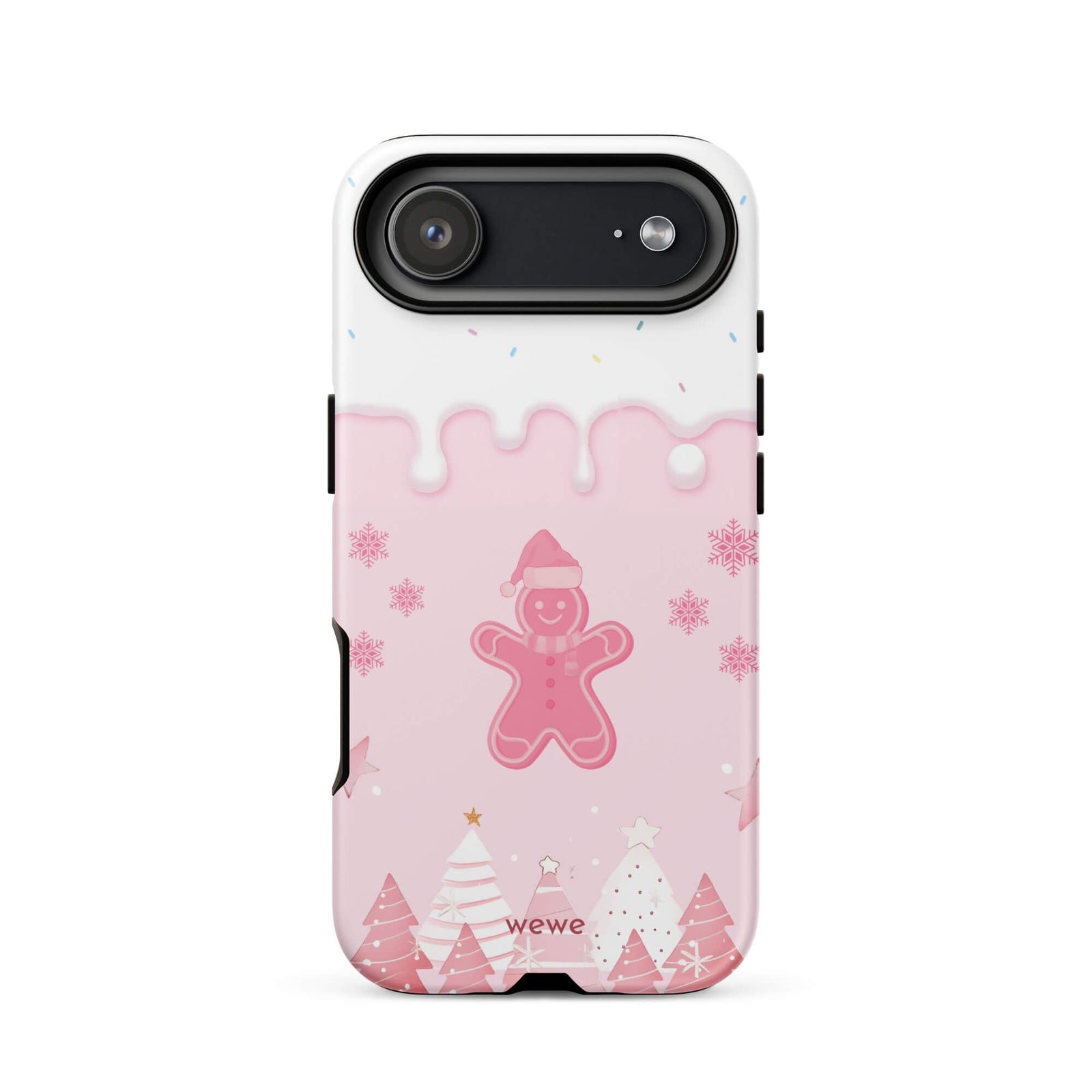 Custom gingerbread cookie iphone case 17 air playful gift.