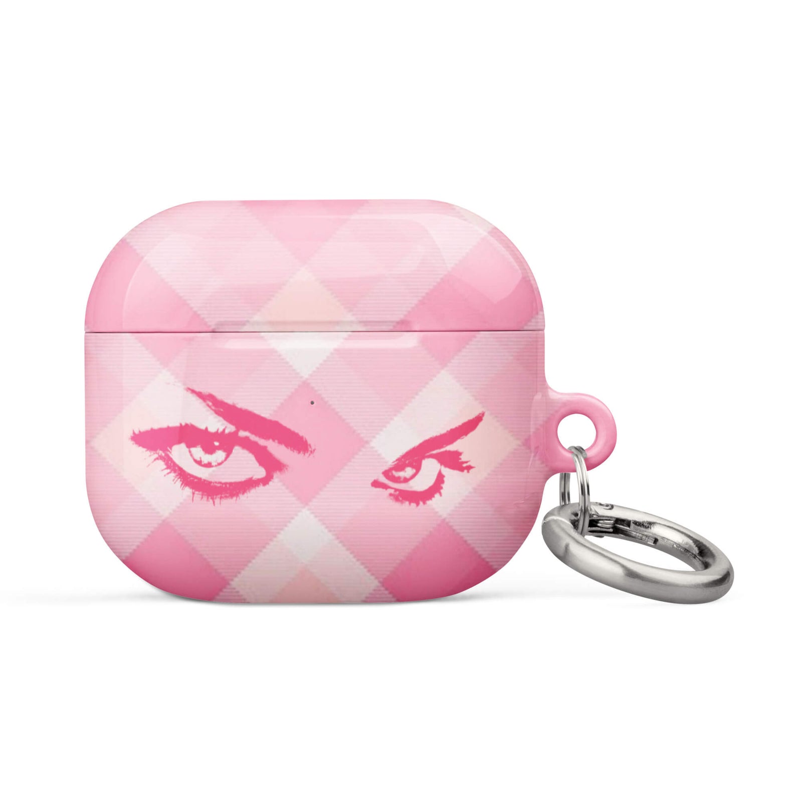 Custom pink aura eye airpods case 3rd generation gift ideal.