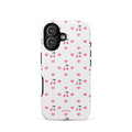Pink Heart & Cherry iPhone 17 Case