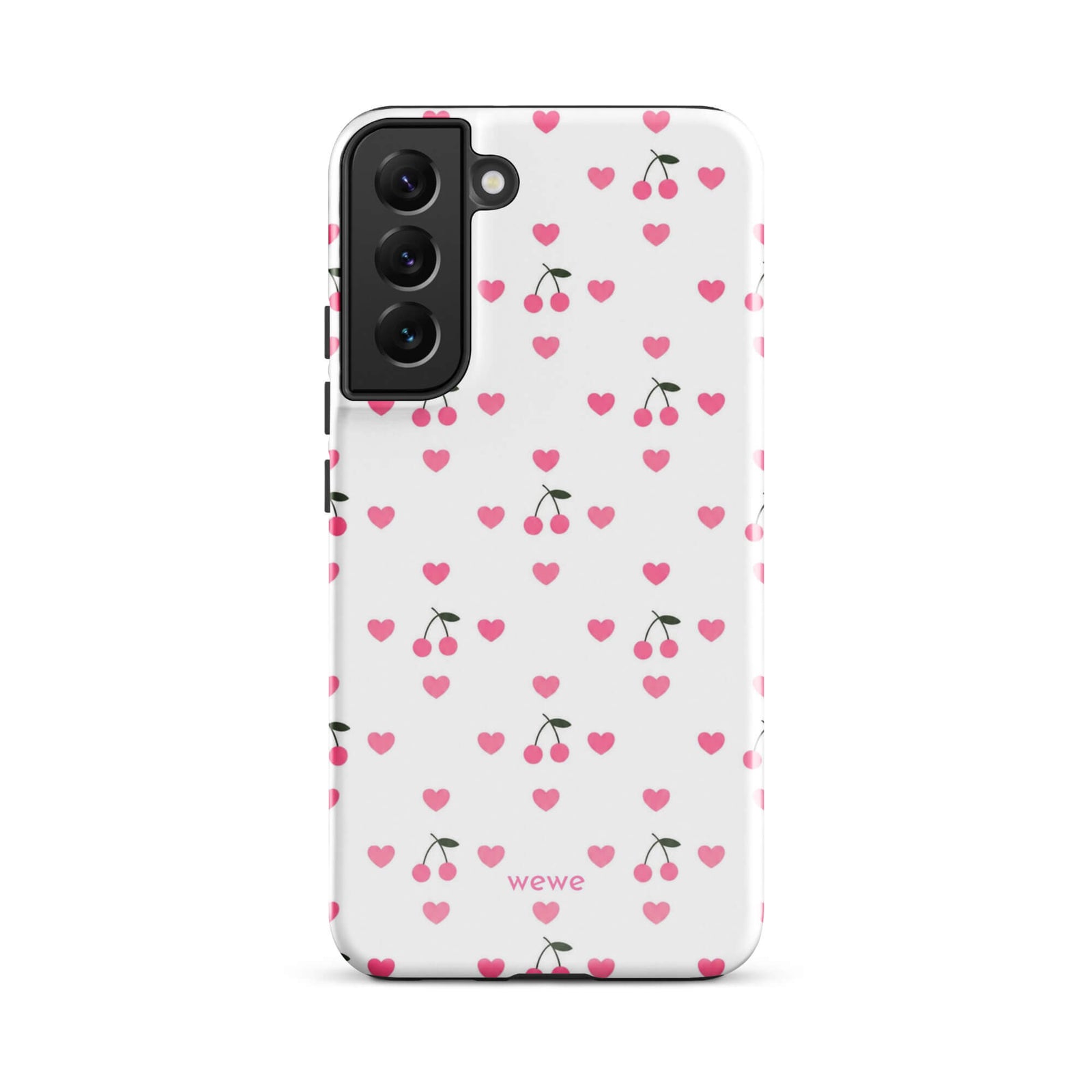Pink Heart & Cherry iPhone 17 Case