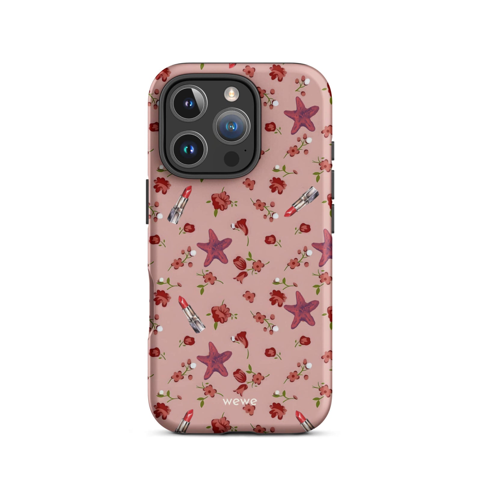 Custom missing rose iphone case 16 pro floral.