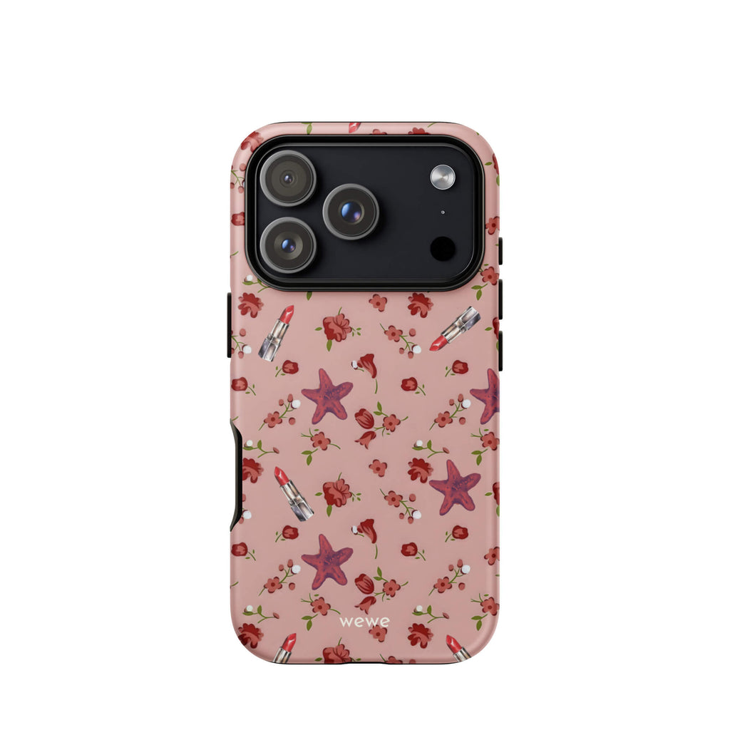 Custom missing rose iphone case 17 pro floral.