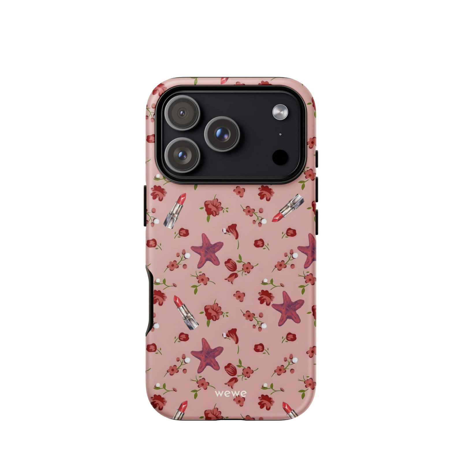 Custom missing rose iphone case 17 pro floral.