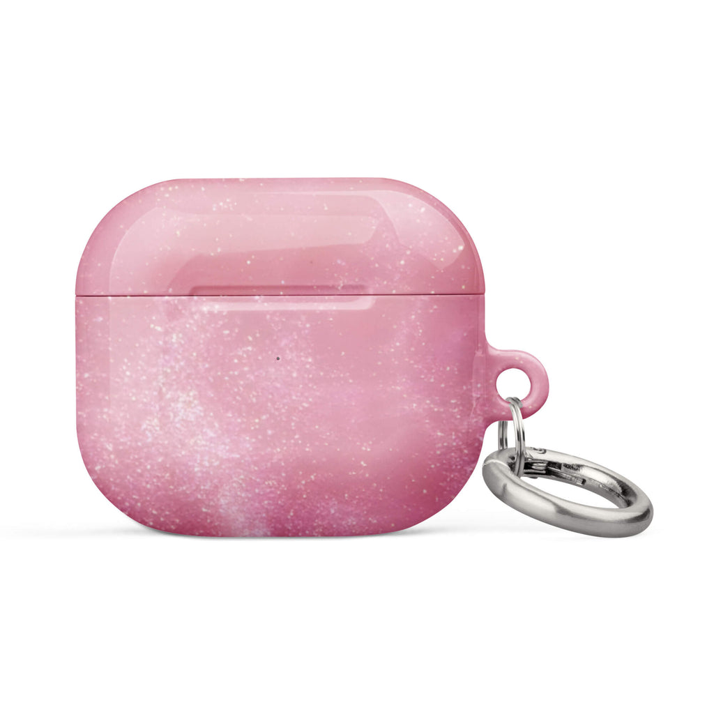 Custom shimmering stardust airpods case 3rd generation fashion.