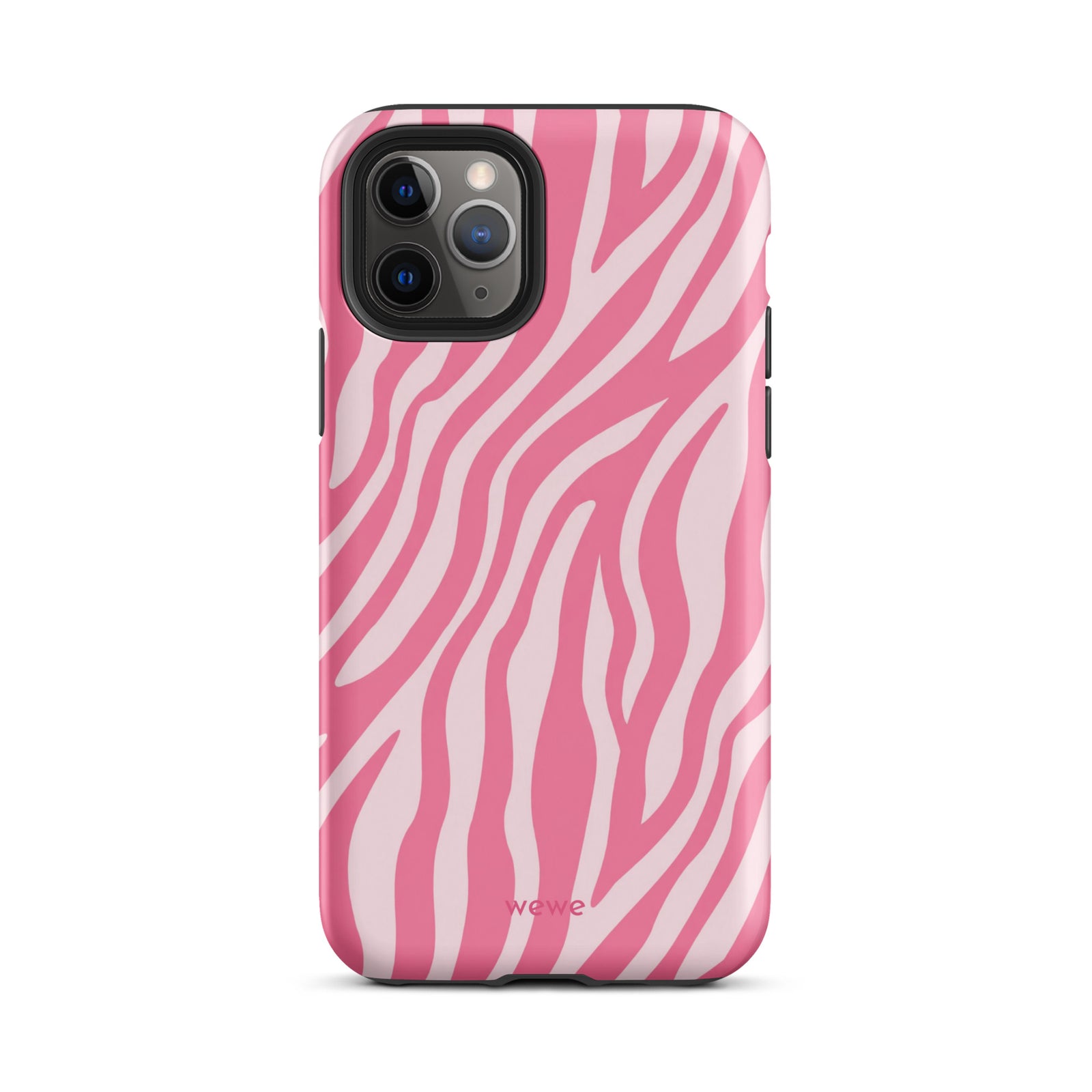 Bubblegum Pink Zebra iPhone 16 Pro Case