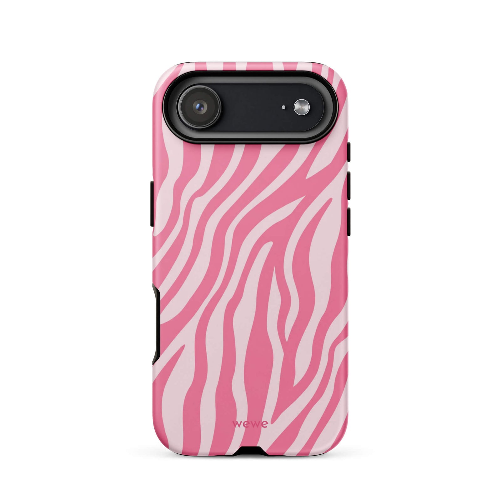 Bubblegum Pink Zebra iPhone 16 Pro Case