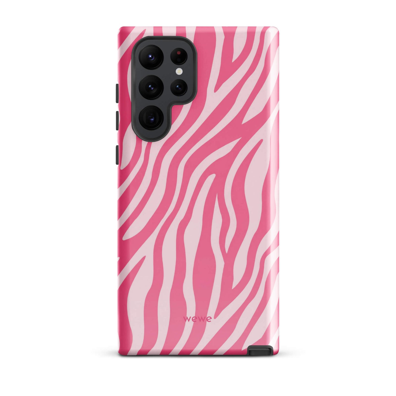Bubblegum Pink Zebra iPhone 16 Pro Case