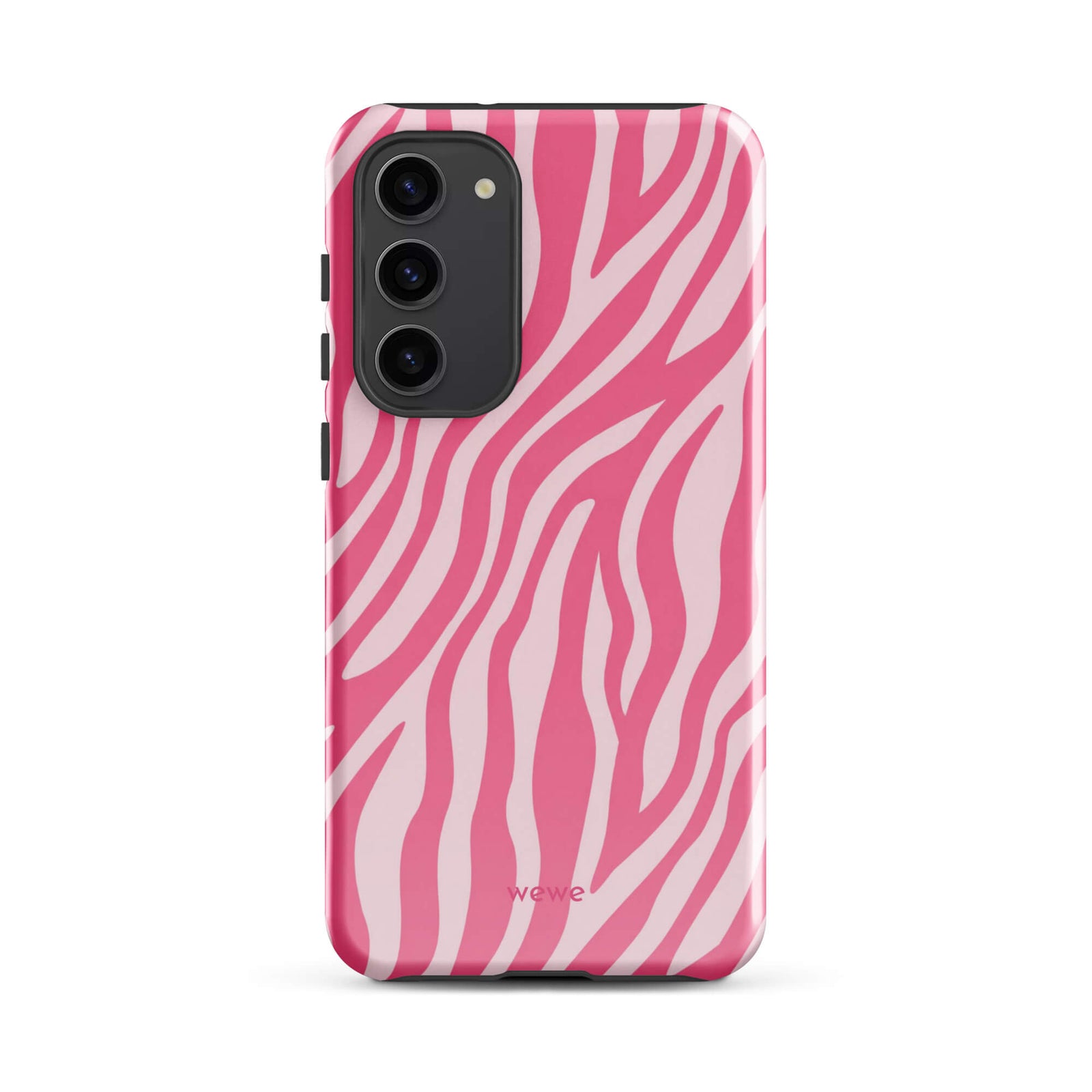 Bubblegum Pink Zebra iPhone 16 Pro Case