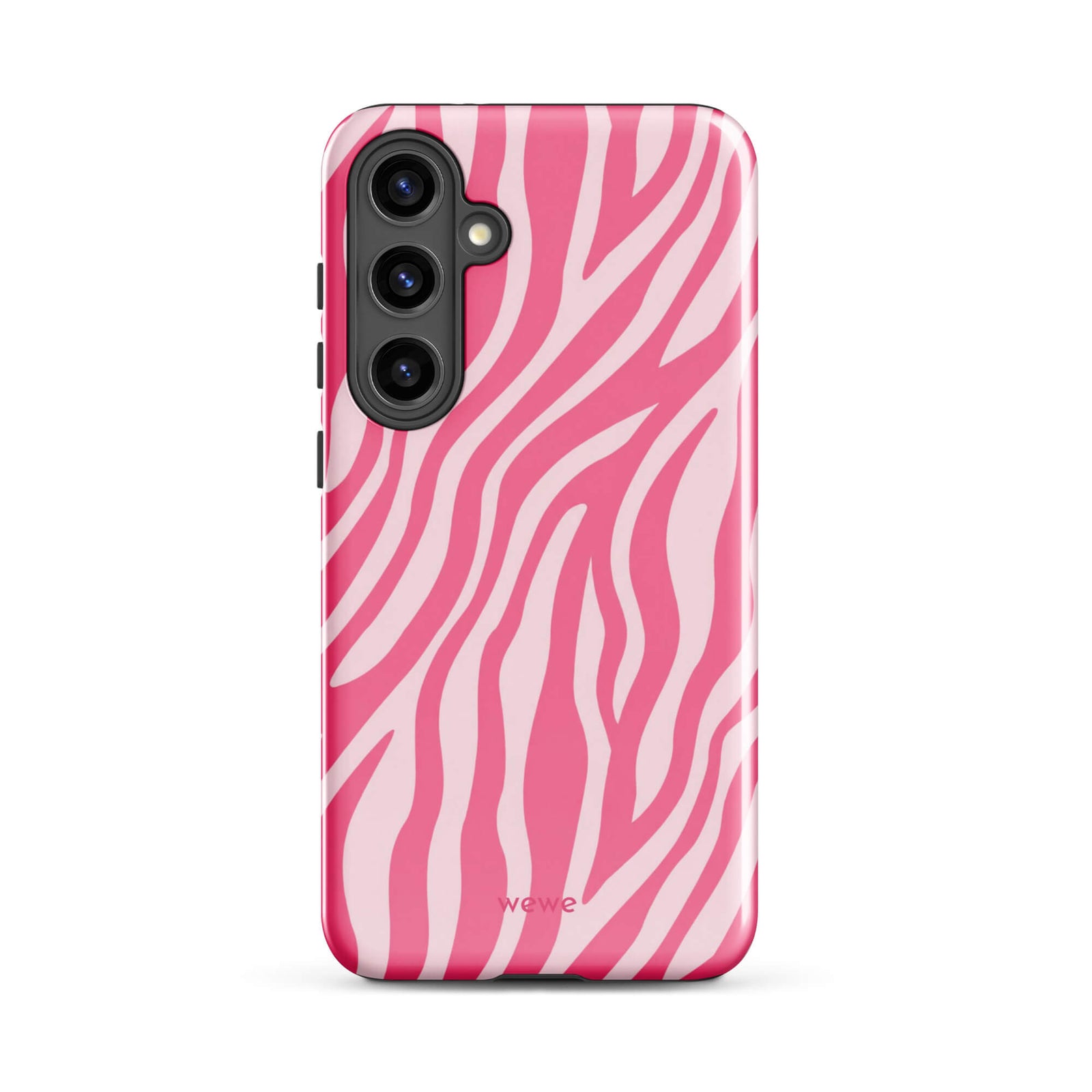 Bubblegum Pink Zebra iPhone 16 Pro Case
