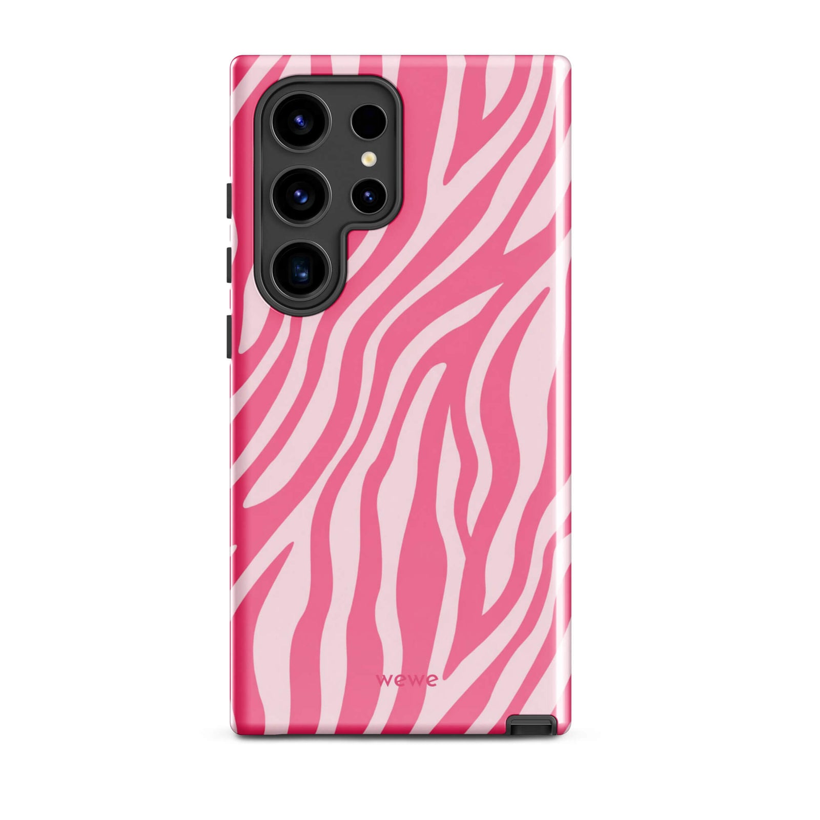 Bubblegum Pink Zebra iPhone 16 Pro Case