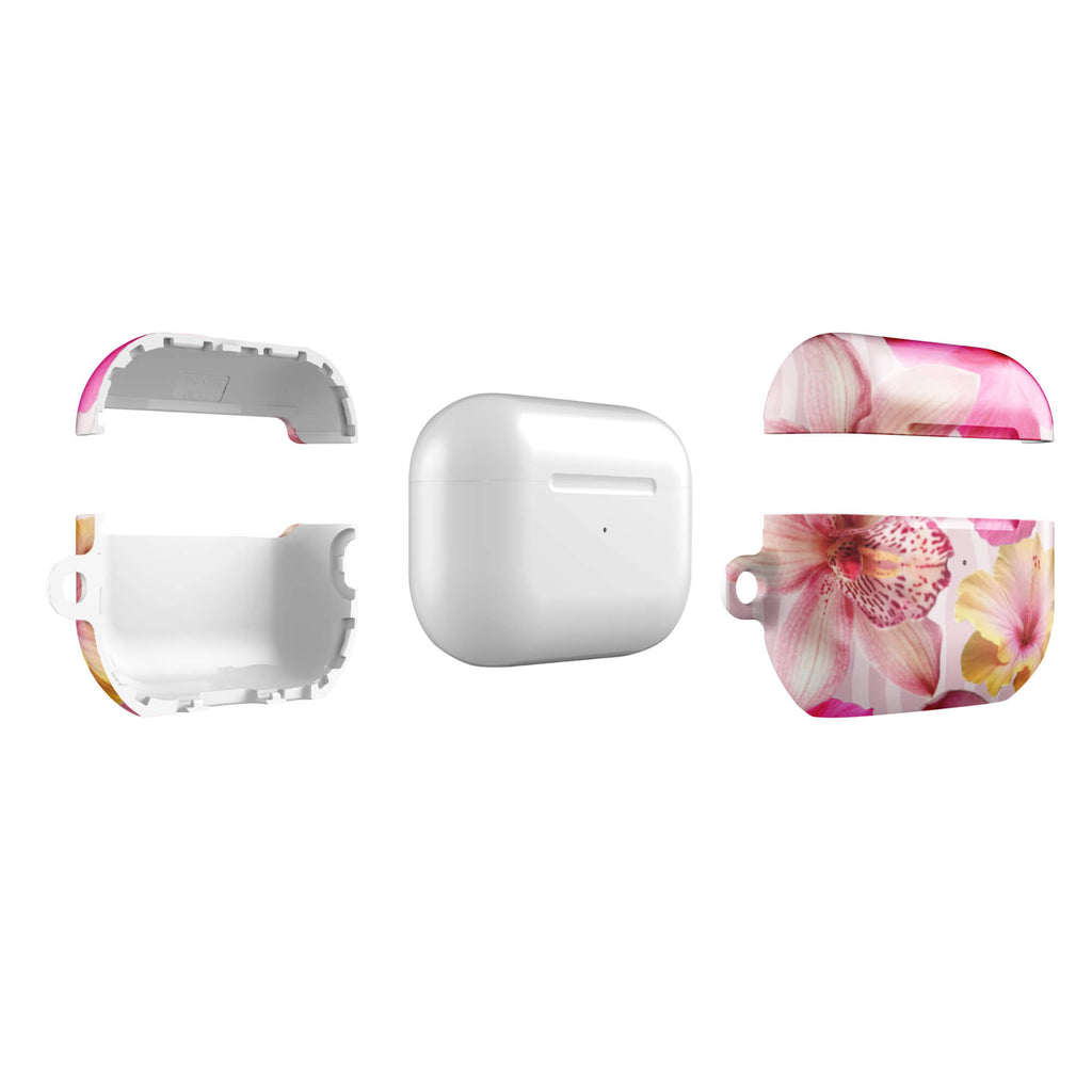 Custom tropical breeze airpods case pro gen2 slim protective.