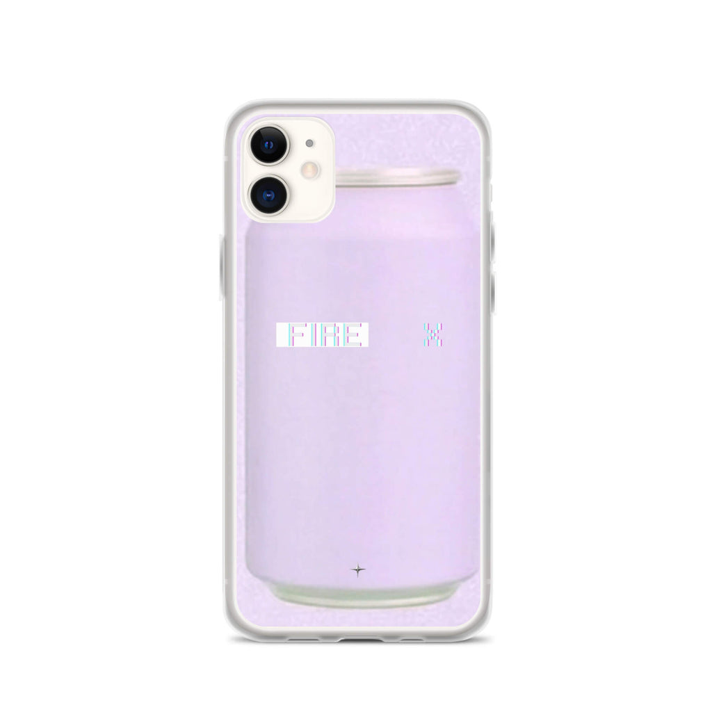 Air Mood blue cleear iPhone case 11 minimal aesthetic soft pastel clean design case