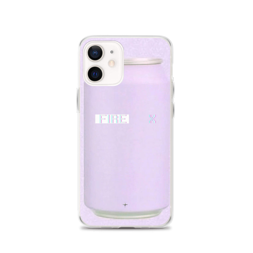Air Mood blue cleear iPhone case 12 minimal aesthetic soft pastel clean design case