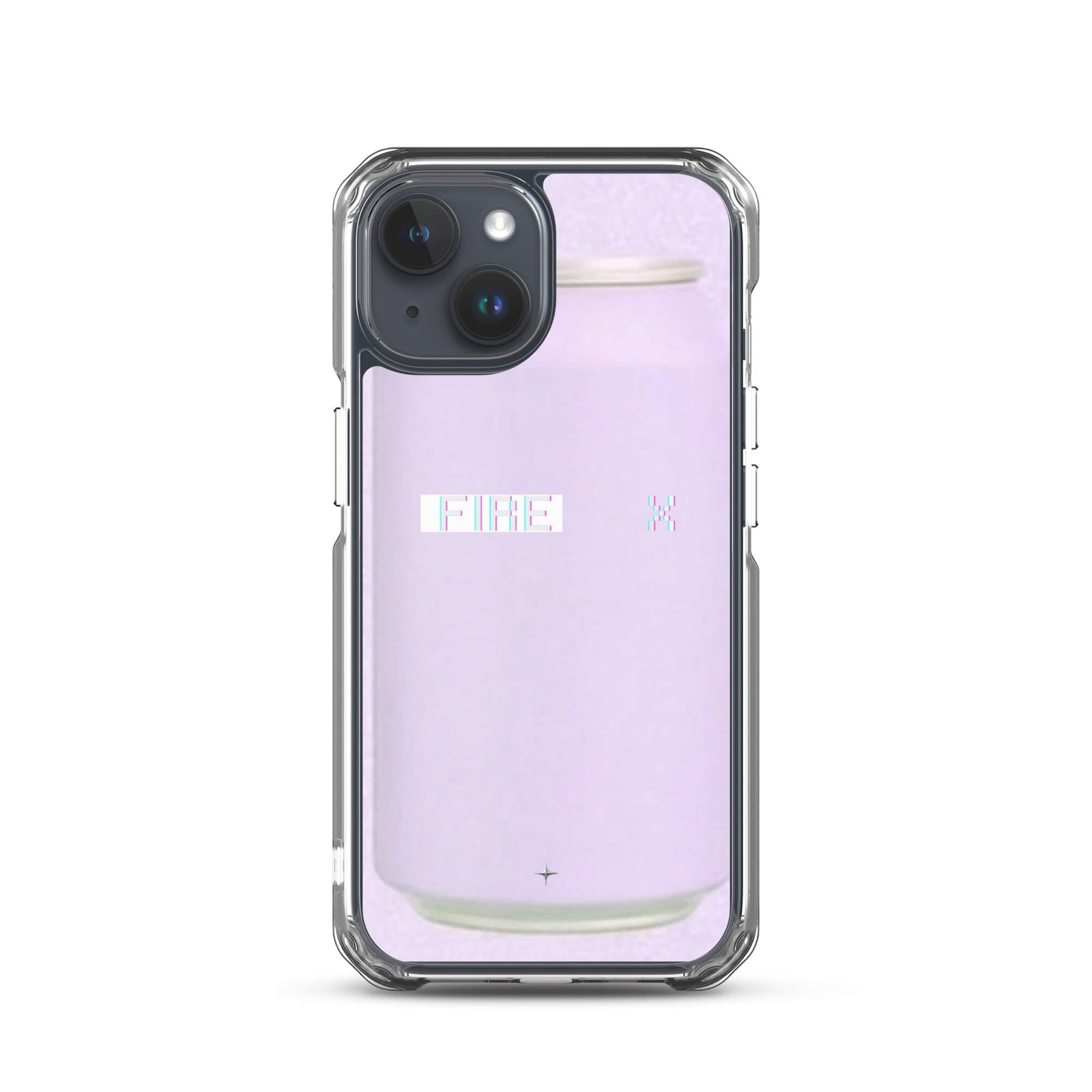 Air Mood blue cleear iPhone case 15 minimal aesthetic soft pastel clean design case