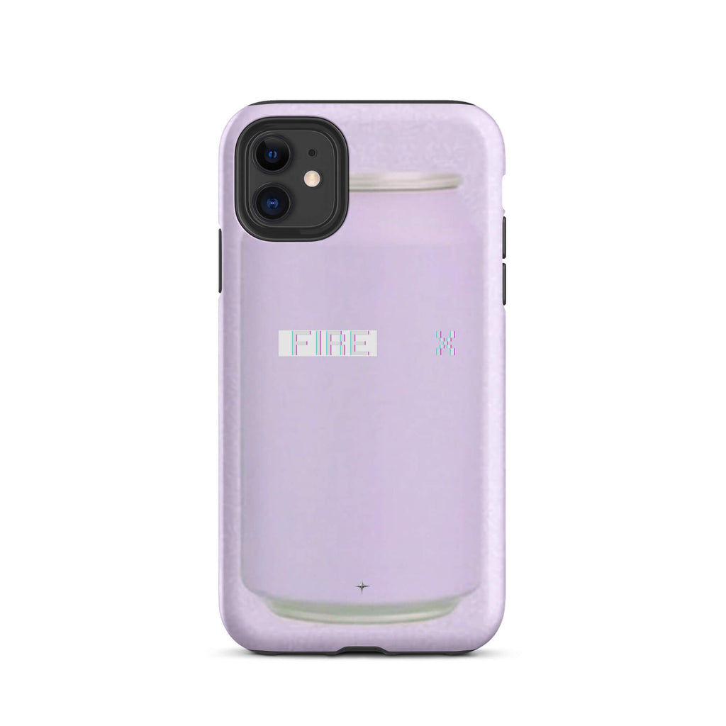 Air Mood blue tough iPhone case 11 minimal aesthetic soft pastel clean design case