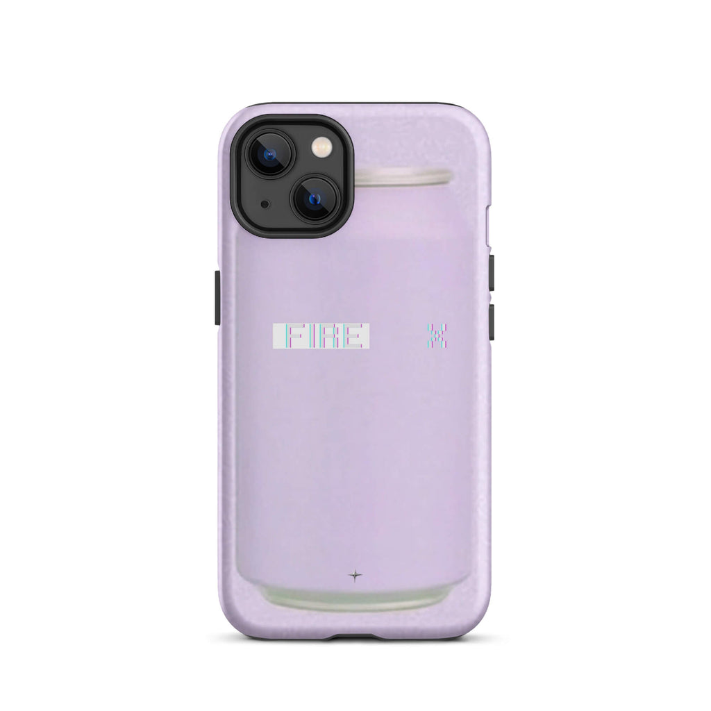 Air Mood blue tough iPhone case 13 minimal aesthetic soft pastel clean design case