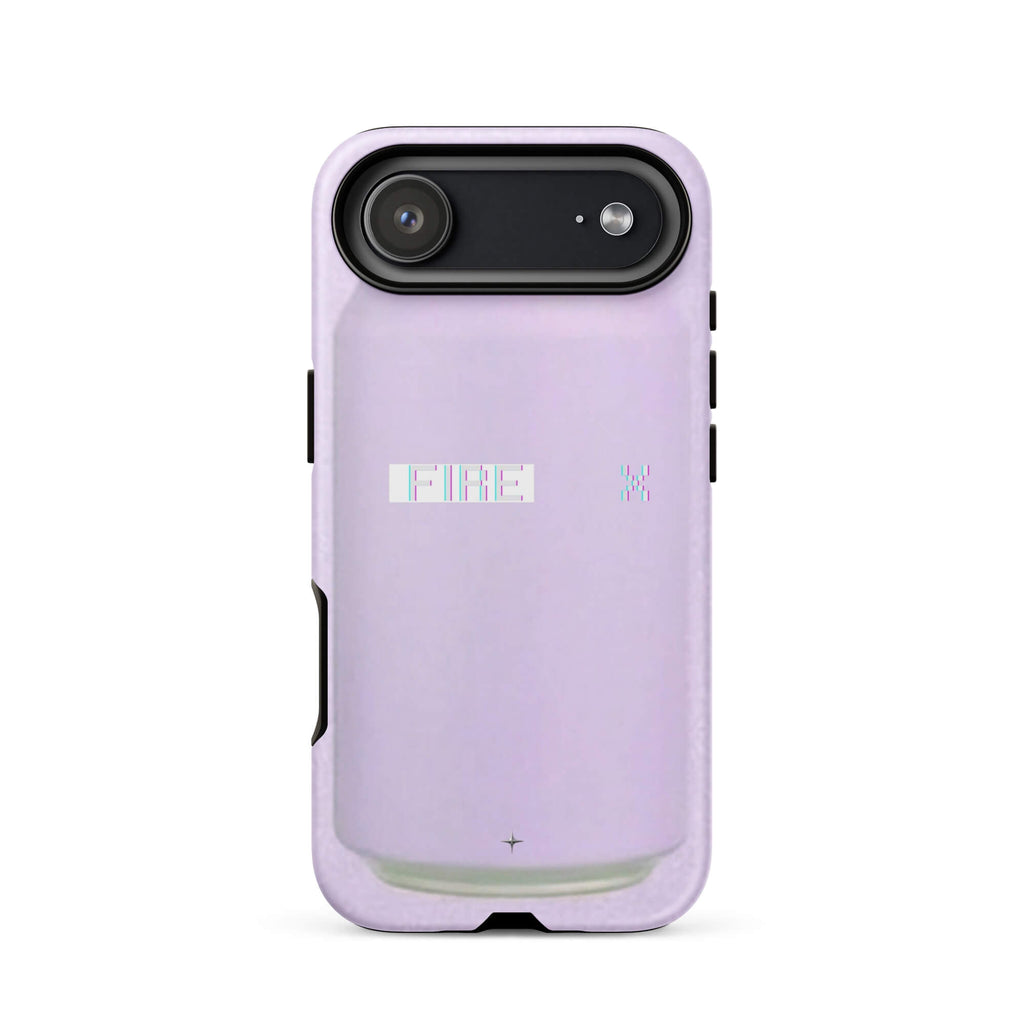 Air Mood blue tough iPhone case 17 minimal aesthetic soft pastel clean design case