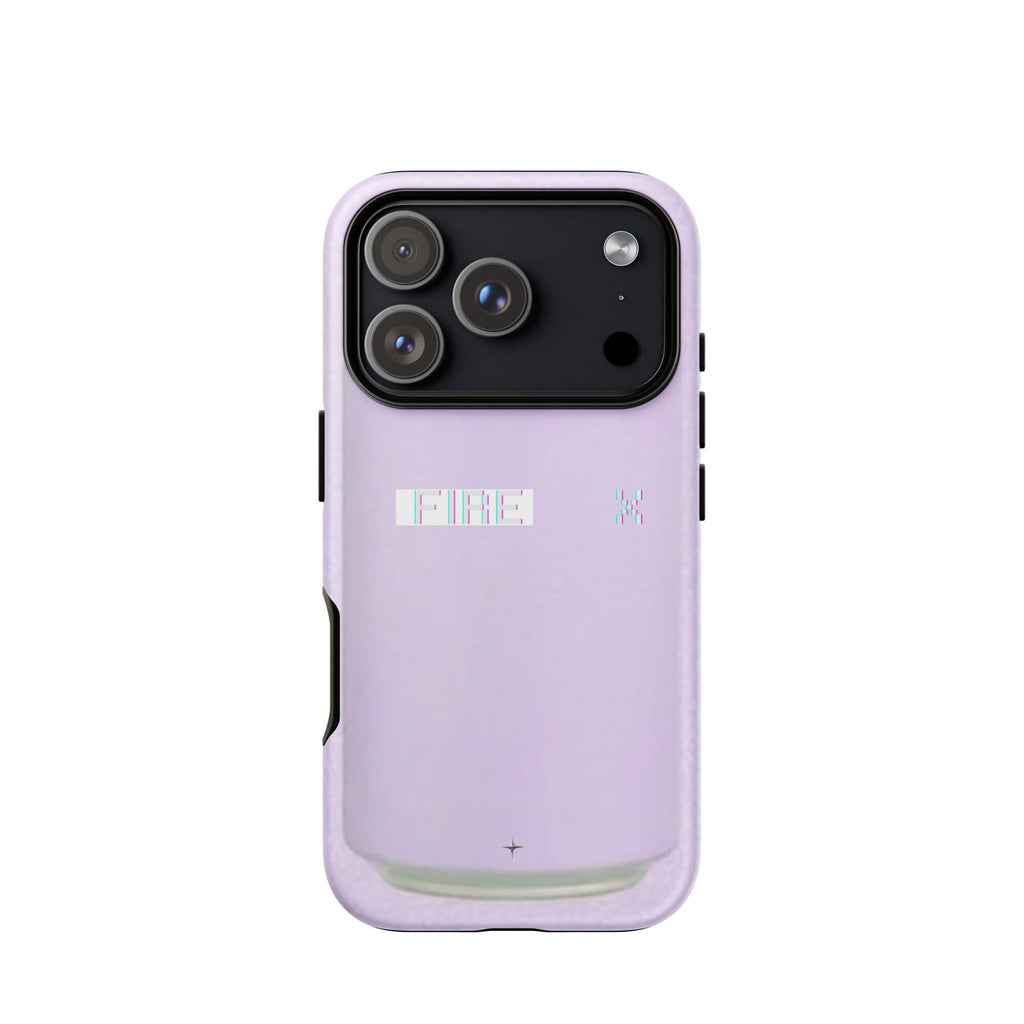 Air Mood blue tough iPhone case 17 pro minimal aesthetic soft pastel clean design case
