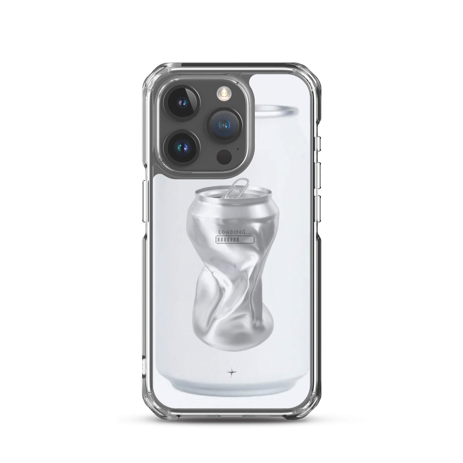Air Structure white clear iphone 15 pro case minimal design lightweight aesthetic clean case