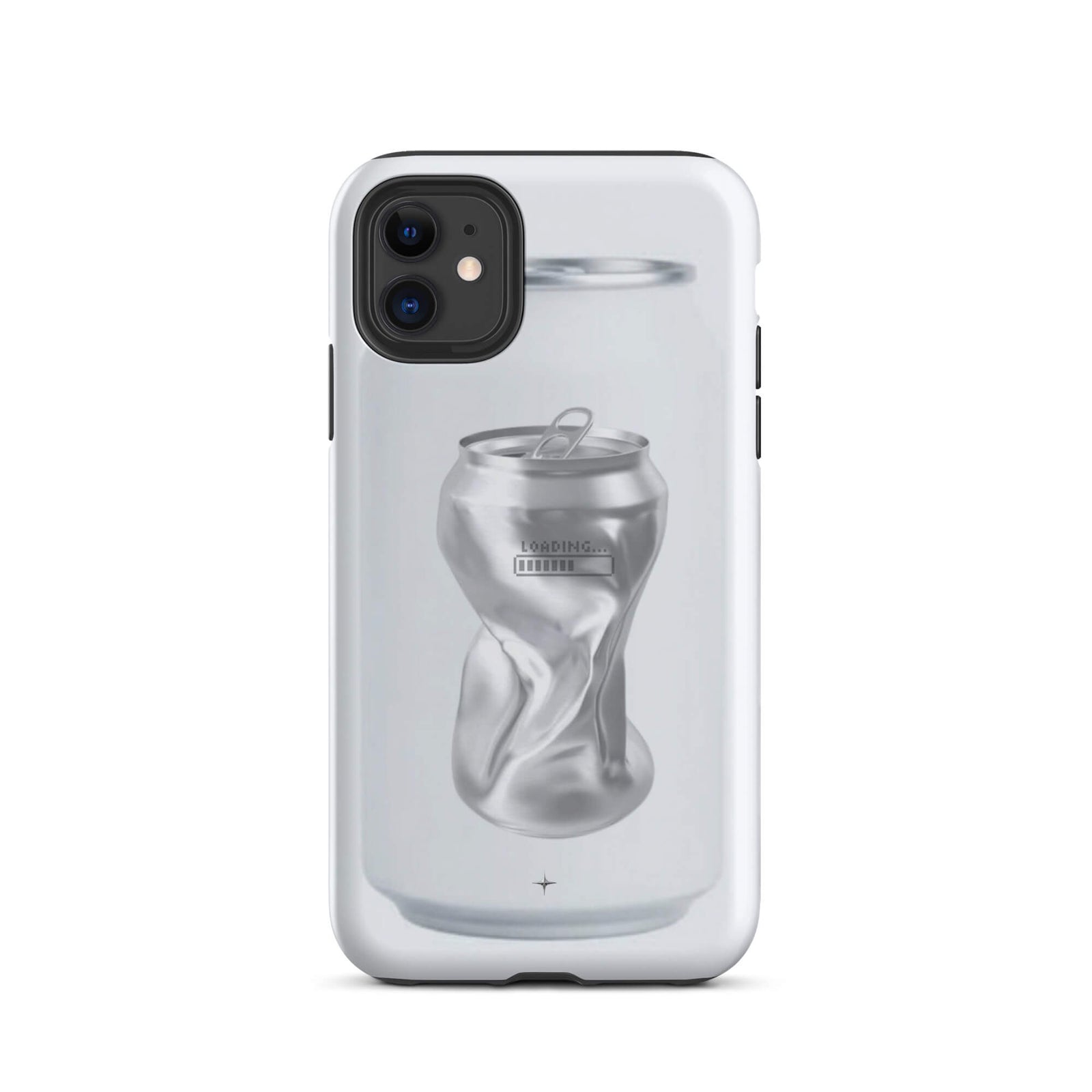 Air Structure white tough iphone 11 case minimal design lightweight aesthetic clean case